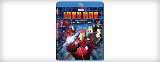 Il Blu-ray di Iron Man: Rise of Technovore