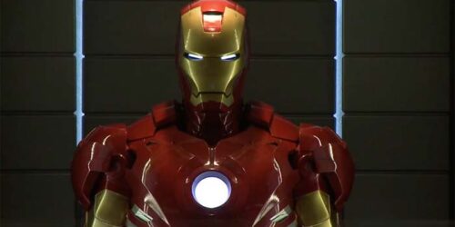 Backstage Armature – Iron Man 3