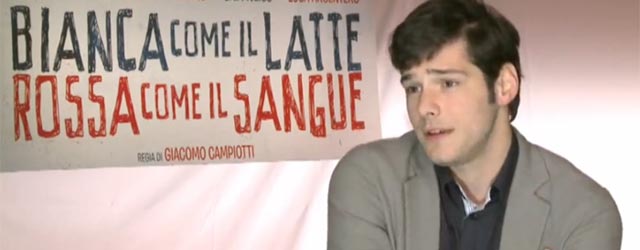 Filippo Scicchitano parla di Bianca come il latte, rossa come il sangue