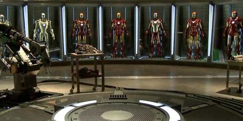 Iron Man 3: le nuove armature di Iron Man