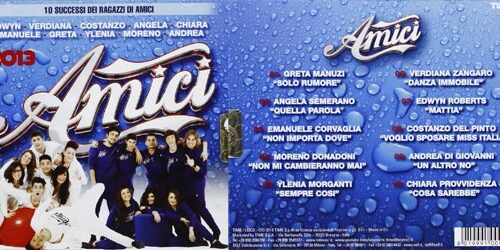 Amici 2013: l’album da oggi in vendita