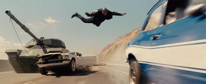 Clip Salto dal carro armato - Fast and Furious 6