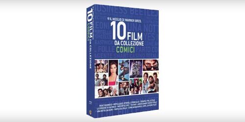 Il Cofanetto Blu-ray di 10 Film Commedia Warner