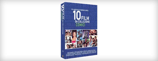 Il Cofanetto Blu-ray di 10 Film Commedia Warner