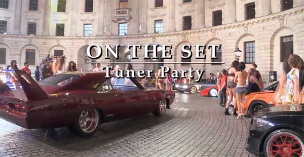Featurette Sul set di Fast and Furious 6: le riprese del Tuner Party