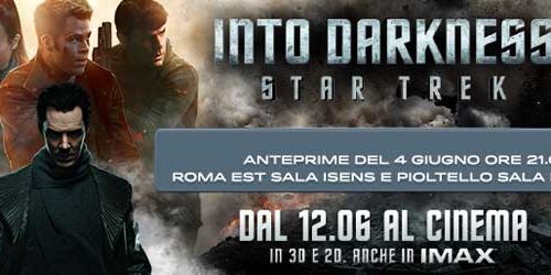 Into Darkness Star Trek: anteprime Roma e Milano il 4 giugno nelle sale UCI CINEMAS