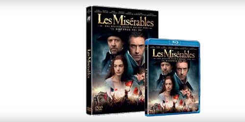 Les Misérables in DVD, Blu-ray dal 22 maggio 2013