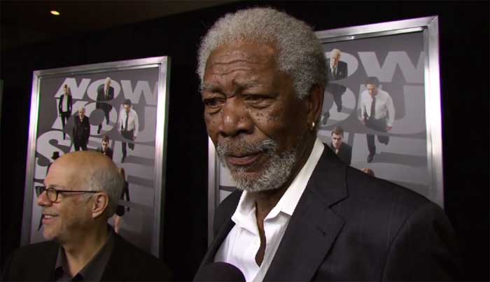 Now You See Me: intervista a Morgan Freeman alla premiere di New York