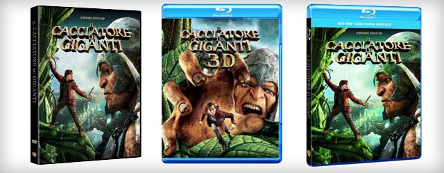 Il Cacciatore di Giganti in DVD, Blu-ray 3D