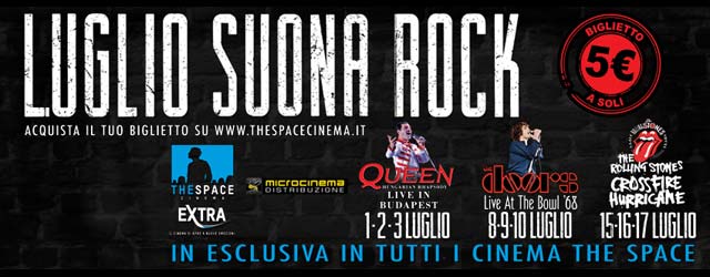 Rock al cinema a Luglio 2013: Queen, Doors e Rolling Stones