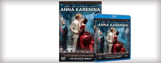 Anna Karenina in Blu-ray e Dvd