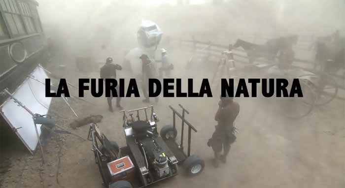 Backstage La Furia della Natura - The Lone Ranger