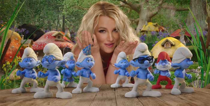 Britney Spears 'Ooh La La' - Colonna Sonora I Puffi 2