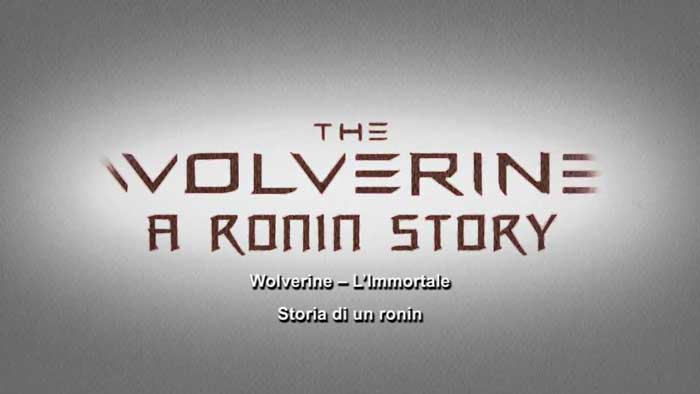 Featurette A Ronin Story - Wolverine L'immortale