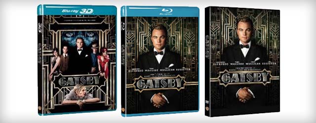 Il Grande Gatsby di Baz Luhrmann in DVD, Blu-ray