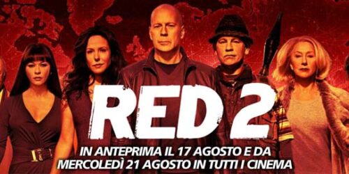 RED 2: anteprima il 17 Agosto, dal 21 in tutti i Cinema