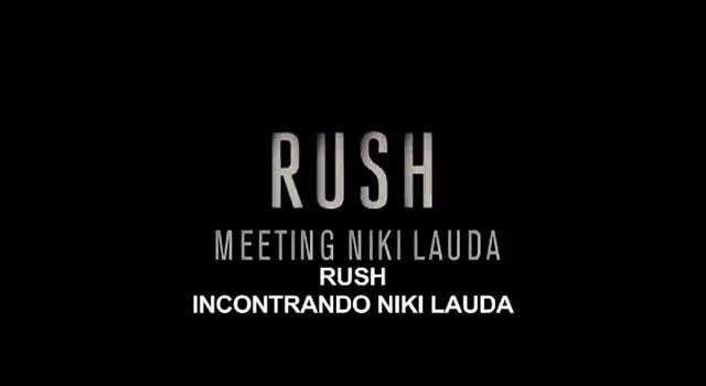 Featurette Incontro con Niki Lauda - Rush