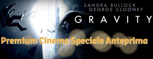 Gravity: Speciale Anteprima su Premium Cinema