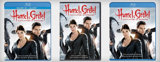 Hansel e Gretel: Cacciatori di streghe in DVD, Blu-ray , Blu-ray 3D