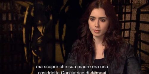 Intervista a Lily Collins – Shadowhunters: Città di ossa