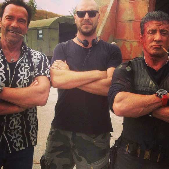 Arnold Schwarzenegger, Patrick Hughes, Sylvester Stallone