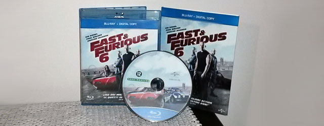 Il Blu-ray di Fast and Furious 6