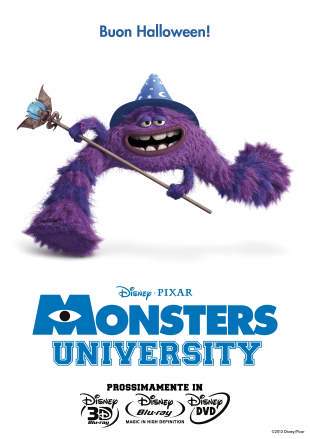 Monsters University: le cartoline per Halloween