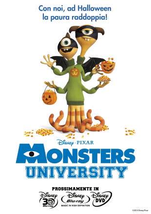 Monsters University: le cartoline per Halloween