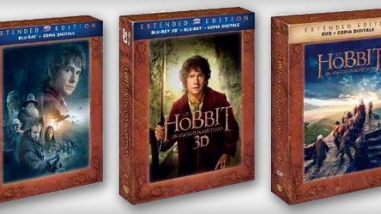 Hobbit. La trilogia (3 DVD) - DVD - Film di Peter Jackson Fantasy