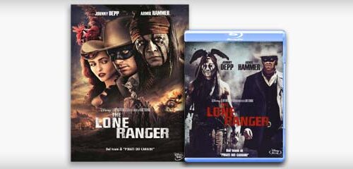 The Lone Ranger in DVD e Blu-ray