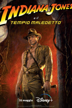 locandina Indiana Jones e il tempio maledetto