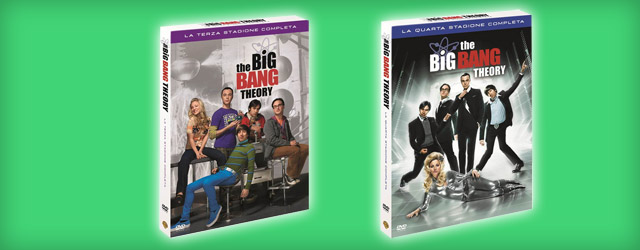 Big Bang Theory: Terza e Quarta Stagioni Complete in DVD