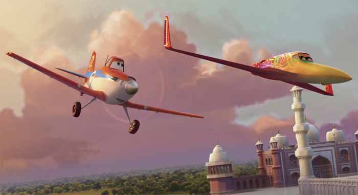 Clip Dusty vola al Taj Mahal - Planes