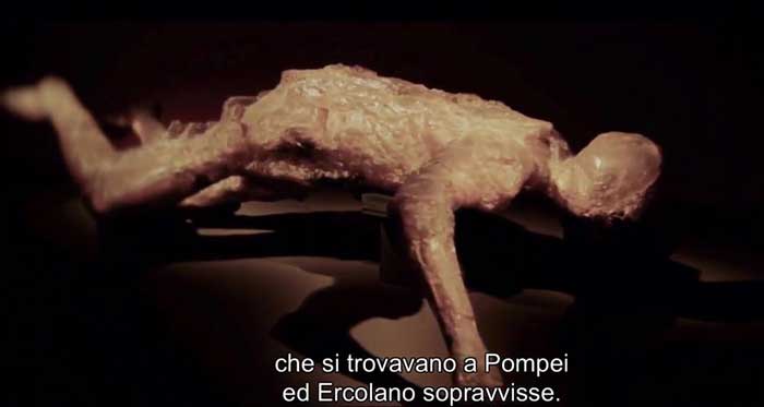 Clip L'eruzione - Pompei dal British Museum