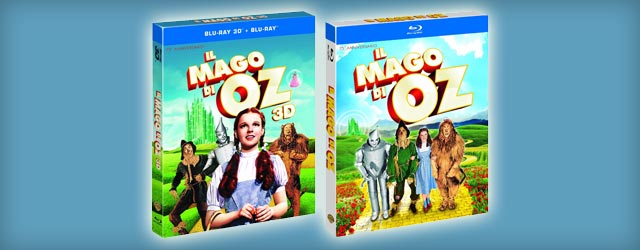 Il Mago di Oz dal 5 dicembre l'Edizione 75o Anniversario in Blu-ray e Blu-ray 3D