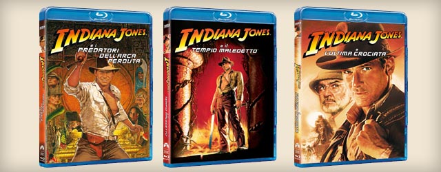 Indiana Jones: i primi tre film in Blu-Ray