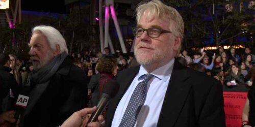 Intervista Philip Seymore Hoffman – Premiere Los Angeles – Hunger Games: La ragazza di fuoco