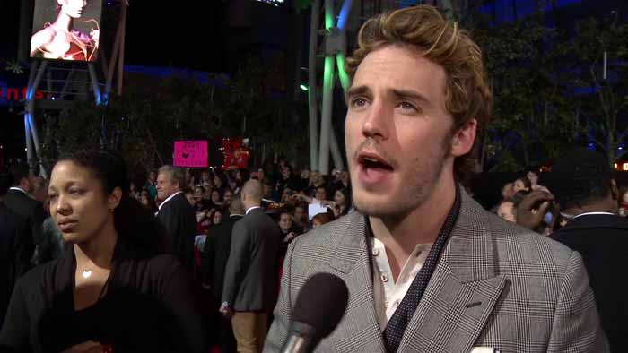 Intervista Sam Claflin - Premiere Los Angeles - Hunger Games: La ragazza di fuoco