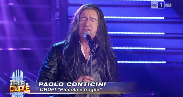 Tale e Quale Show 2013: Paolo Conticini vince la semifinale come Drupi