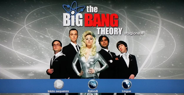 Big Bang Theory, la Quarta Stagione Completa in DVD