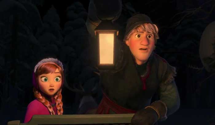 Clip L'inseguimento dei lupi - Frozen - Il regno di ghiaccio