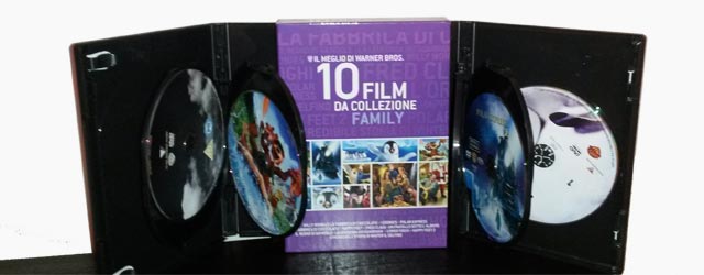 Cofanetto 10 Film Family Warner DVD