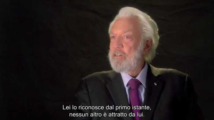 Intervista a Donald Sutherland - Hunger Games: La ragazza di fuoco