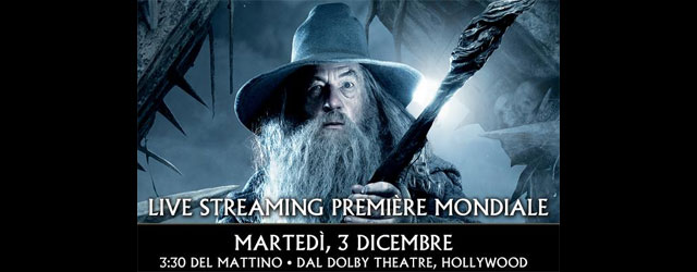 Lo Hobbit - La Desolazione di Smaug: in Diretta Streaming la Premiere Mondiale di Hollywwod