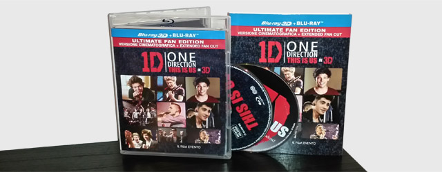 Il Blu-ray di One Direction: This Is Us