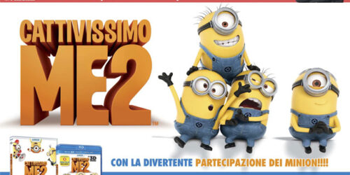 Cattivissimo Me 2: Max Giusti e Minion a Milano per le edizioni Home Video del film