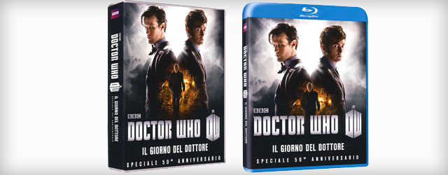 Doctor Who - Il Giorno del dottore in DVD e Blu-ray