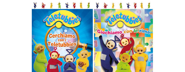 Teletubbies: in DVD Cerchiamo con i Teletubbies e Giochiamo con le rime