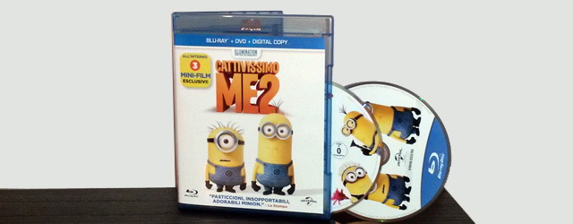 Il Blu-Ray e DVD di Cattivissimo Me 2