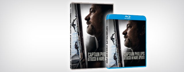 Captain Phillips - Attacco in mare aperto in DVD e Blu-ray